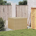 Garden Storage Box Mix Beige 291l Poly Rattan Tlpttk