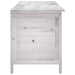 Garden Storage Box White 150x50x56.5 Cm Solid Wood Fir