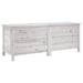 Garden Storage Box White 150x50x56.5 Cm Solid Wood Fir
