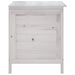 Garden Storage Box White 50x49x56.5 Cm Solid Wood Fir Tlaiak