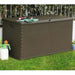 Garden Storage Box Brown 120x56x63 Cm Pp Rattan Atiob