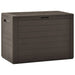 Garden Storage Box Brown 78x44x55 Cm Akaax