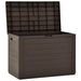 Garden Storage Box Brown 78x44x55 Cm Akaax