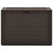Garden Storage Box Brown 78x44x55 Cm Akaax