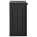 Garden Storage Cabinet Black 65x45x88 Cm Pp Rattan Opoxtl