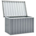 Garden Storage Box Grey 109x67x65 Cm Alxpn
