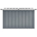 Garden Storage Box Grey 109x67x65 Cm Alxpn