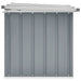 Garden Storage Box Grey 109x67x65 Cm Alxpn