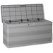 Garden Storage Box Grey 117x45x56 Cm Atibk