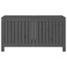 Garden Storage Box Grey 121x55x64 Cm Solid Wood Pine Nxtnap