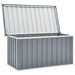 Garden Storage Box Grey 129x67x65 Cm Alxlx
