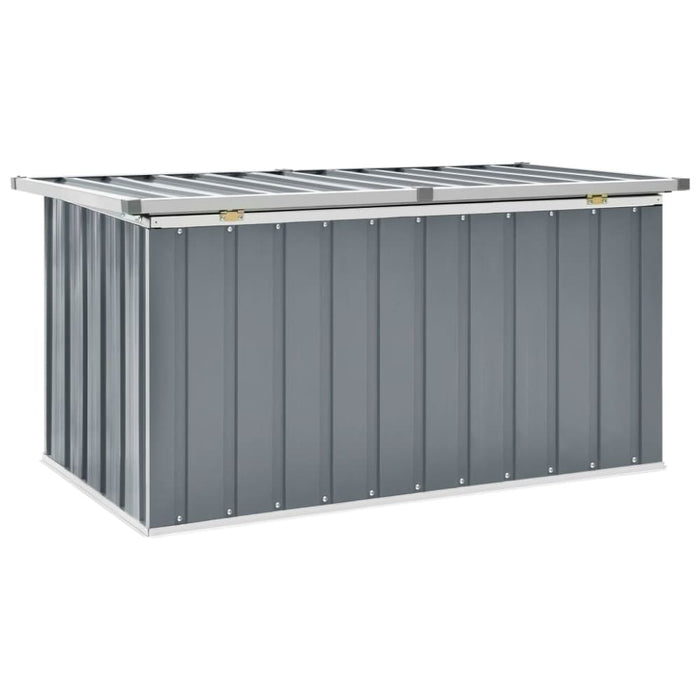 Garden Storage Box Grey 129x67x65 Cm Alxlx