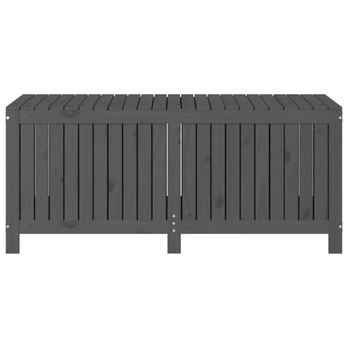 Garden Storage Box Grey 147x68x64 Cm Solid Wood Pine Nxtnpx