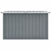 Garden Storage Box Grey 149x99x93 Cm Alxll