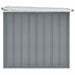 Garden Storage Box Grey 149x99x93 Cm Alxll
