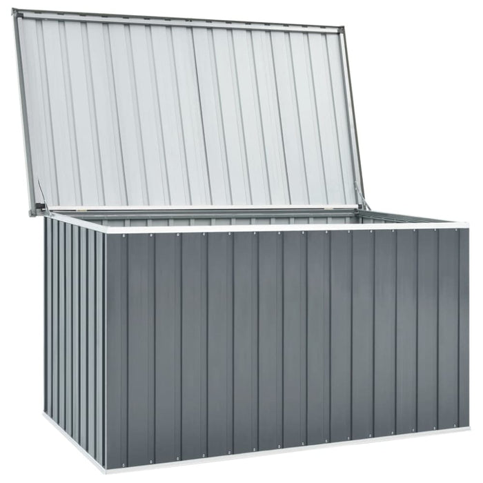 Garden Storage Box Grey 171x99x93 Cm Alxib