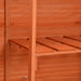 Garden Storage Shed 120x50x91 Cm Wood Oiblpb