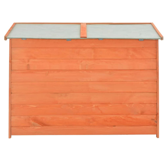 Garden Storage Shed 120x50x91 Cm Wood Oiblpb