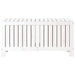 Garden Storage Box White 108x42.5x54 Cm Solid Wood Pine