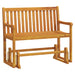 Garden Swing Bench 110 Cm Solid Acacia Wood Tollbn
