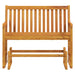 Garden Swing Bench 110 Cm Solid Acacia Wood Tollbn