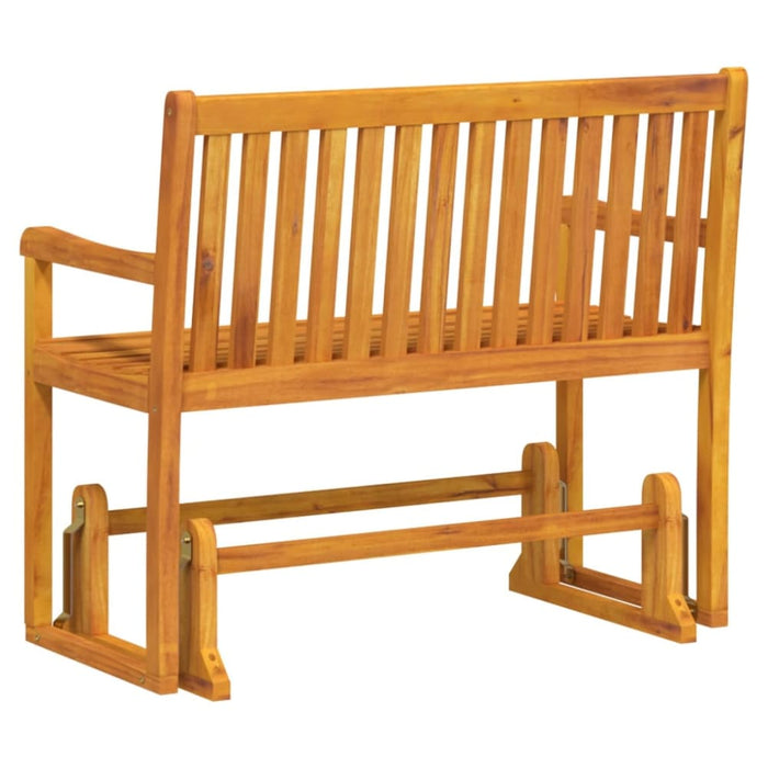 Garden Swing Bench 110 Cm Solid Acacia Wood Tollbn