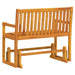 Garden Swing Bench 110 Cm Solid Acacia Wood Tollbn
