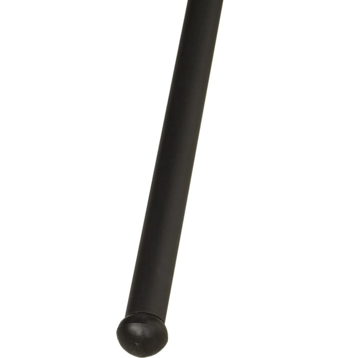 Garden Swing Chair with Cushion Black Oxford Fabric