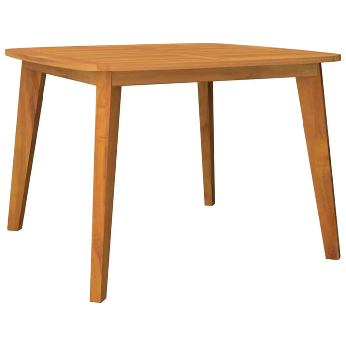 Garden Table 110x110x75 Cm Solid Wood Acacia Tobtbx