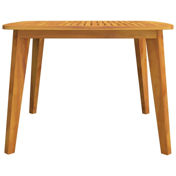 Garden Table 110x110x75 Cm Solid Wood Acacia Tobtbx