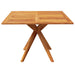 Garden Table 110x110x75 Cm Solid Wood Acacia Tolxpi