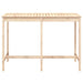 Garden Table 159.5x82.5x110 Cm Solid Wood Pine Nxabkp