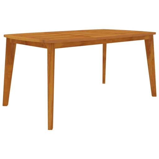Garden Table 160x90x75 Cm Solid Wood Acacia Tobtbt