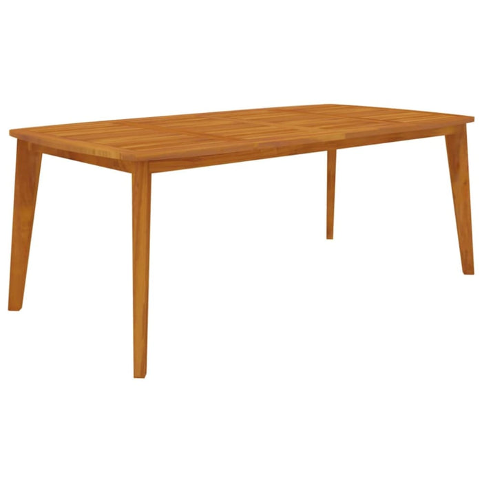Garden Table 200x100x75 Cm Solid Wood Acacia Tobtba