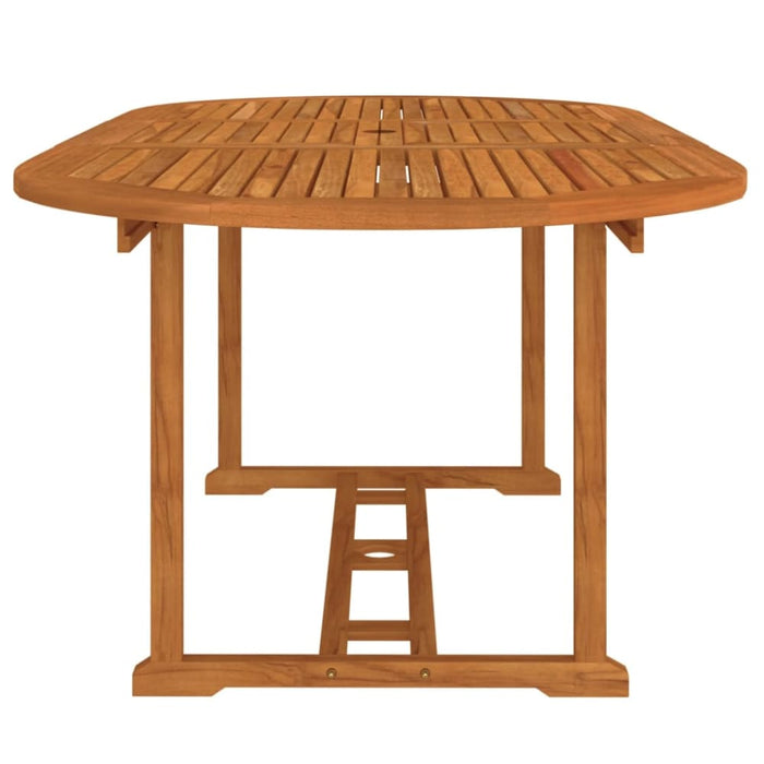 Garden Table 200x100x75 Cm Solid Wood Eucalyptus Tolbln