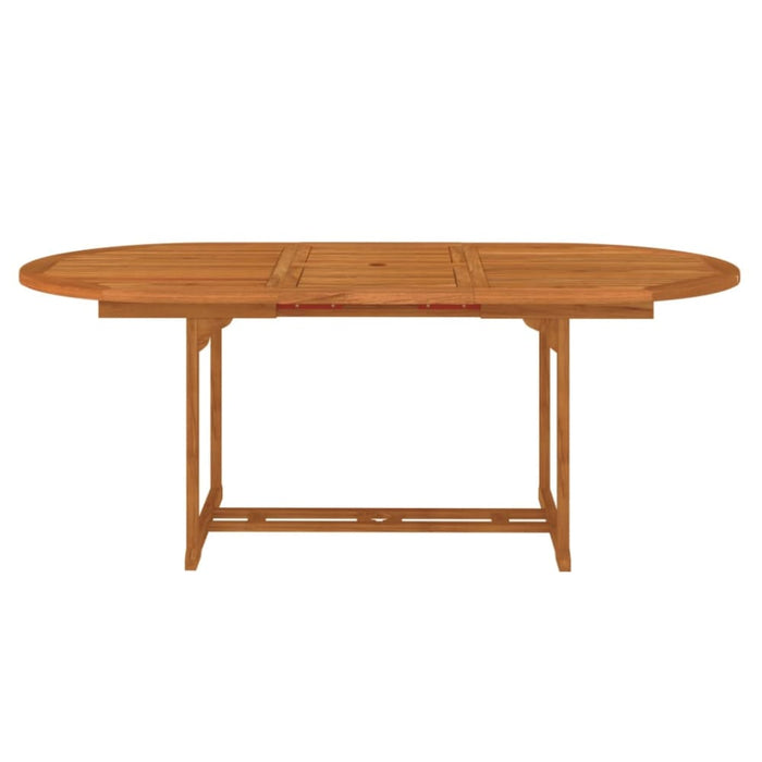 Garden Table 200x100x75 Cm Solid Wood Eucalyptus Tolbln