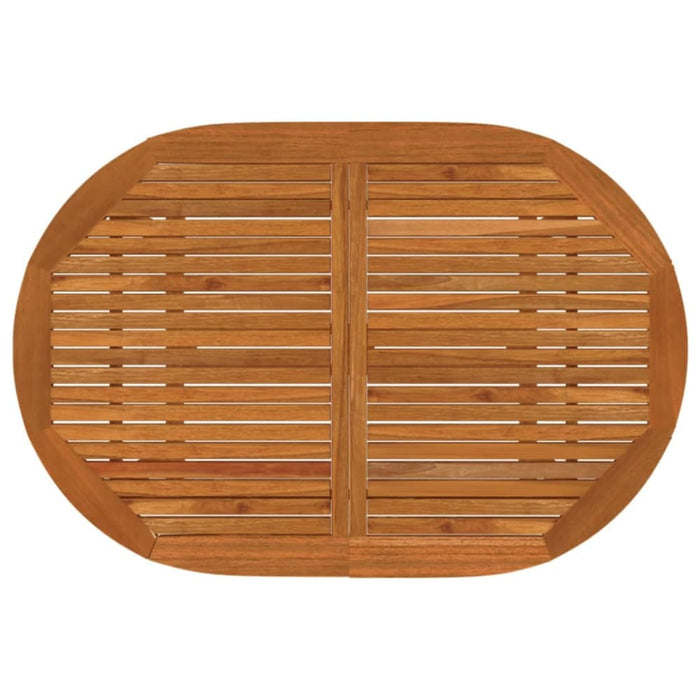 Garden Table 200x100x75 Cm Solid Wood Eucalyptus Tolbln