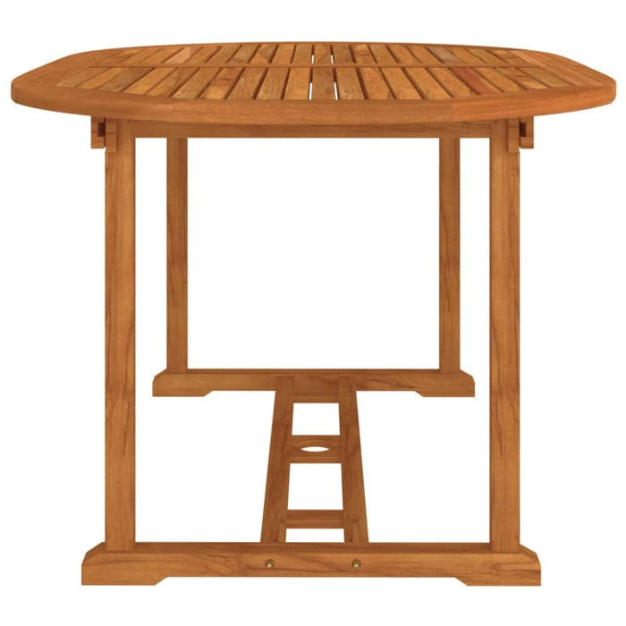 Garden Table 200x100x75 Cm Solid Wood Eucalyptus Tolbln
