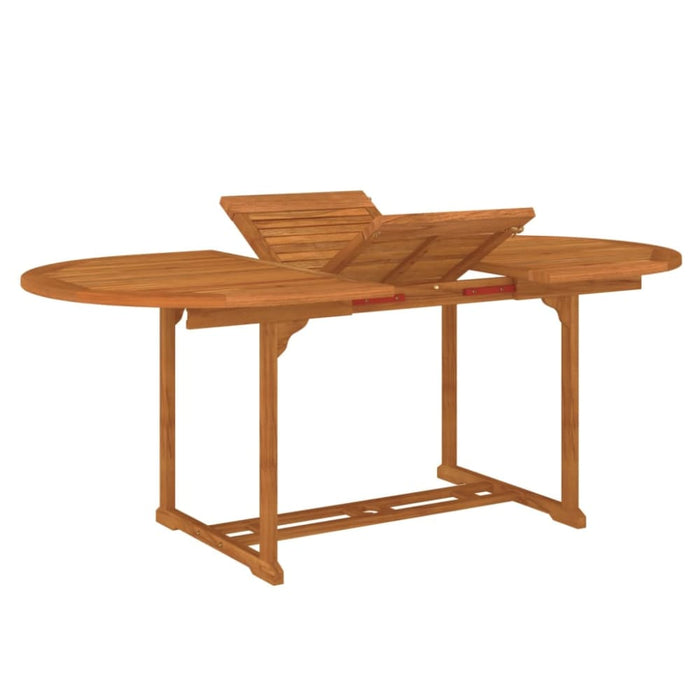 Garden Table 200x100x75 Cm Solid Wood Eucalyptus Tolbln