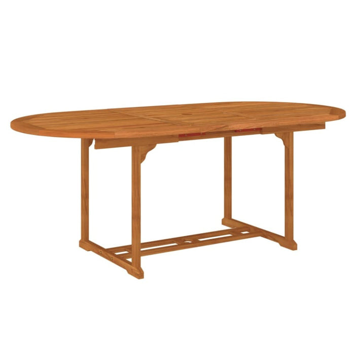 Garden Table 200x100x75 Cm Solid Wood Eucalyptus Tolbln