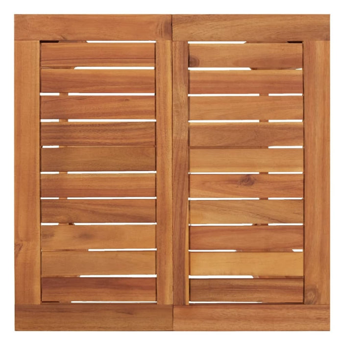 Garden Bar Table 60x60x105 Cm Solid Wood Acacia Tokibb