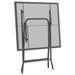 Garden Table 60x60x72 Cm Expanded Metal Mesh Anthracite