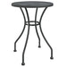 Garden Table ø60x72 Cm Expanded Metal Mesh Anthracite Toitax