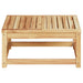 Garden Table 63x63x30 Cm Solid Wood Acacia Tllakt