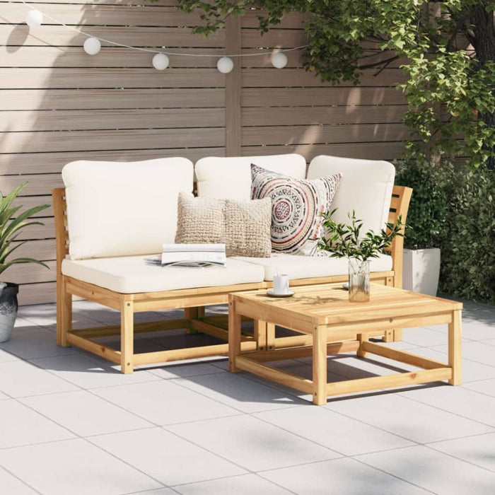 Garden Table 63x63x30 Cm Solid Wood Acacia Tllakt