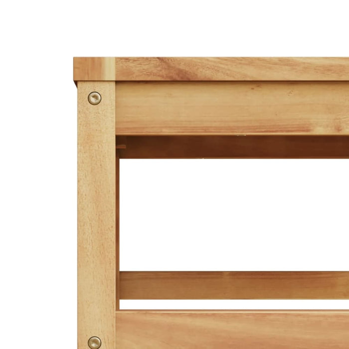 Garden Table 63x63x30 Cm Solid Wood Acacia Tllakt