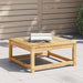 Garden Table 63x63x30 Cm Solid Wood Acacia Tllakt