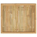 Garden Table 65x55x30 Cm Bamboo Tlxtba