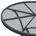 Garden Table ø80x72 Cm Expanded Metal Mesh Anthracite Toitat