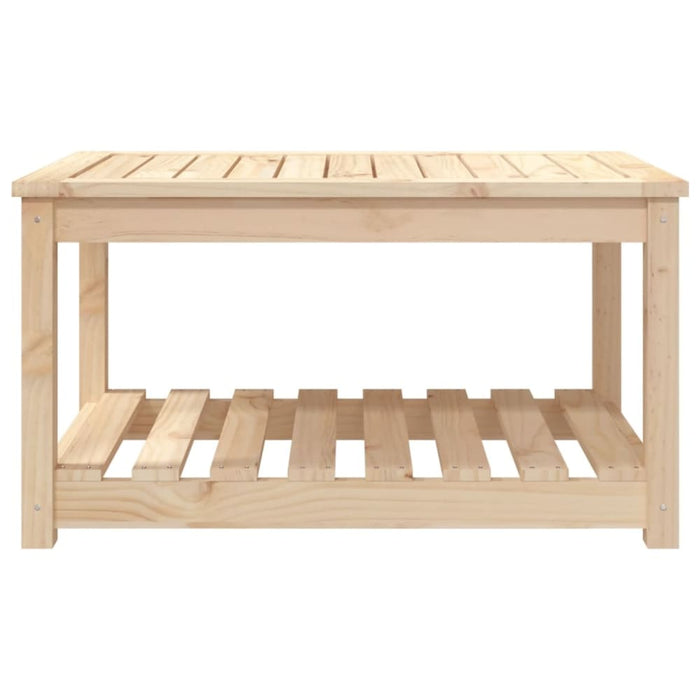 Garden Table 82.5x50.5x45 Cm Solid Wood Pine Nxaota